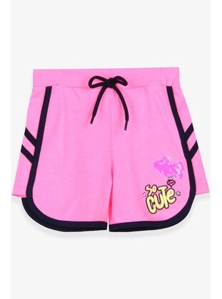 Neon Pink - Girls` Shorts - Breeze Girls&Boys