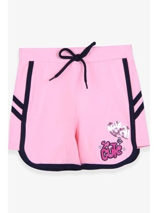 Powder Pink - Girls` Shorts - Breeze Girls&Boys