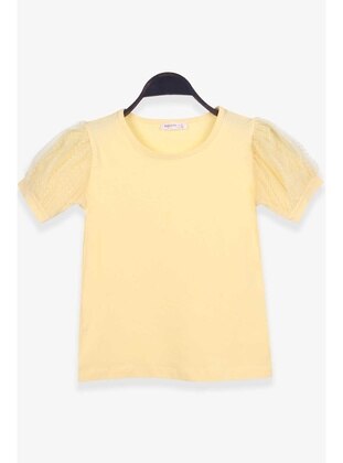 Yellow - Girls` T-Shirt - Breeze Girls&Boys
