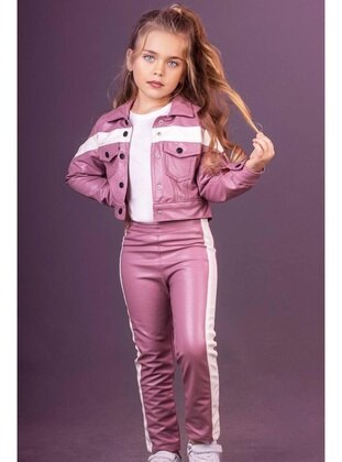 Riccotarz Pink Girls` Suit