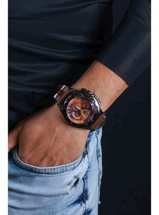 Brown - Watches - Vercetti