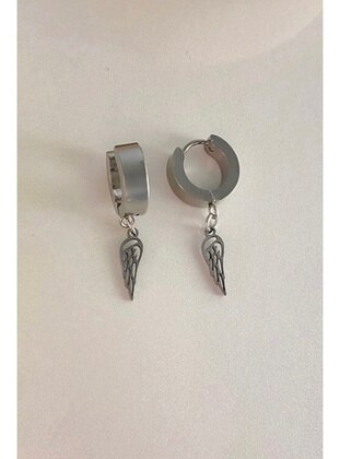 Silver color - Earring - Taksesuar