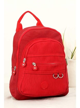 Red - Backpack - Backpacks - Bipanya