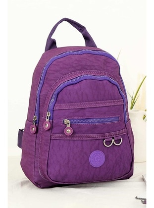 Purple - Backpack - Backpacks - Bipanya