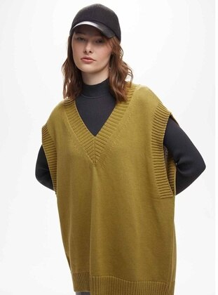 Yellow - Knit Sweater - MANUKA
