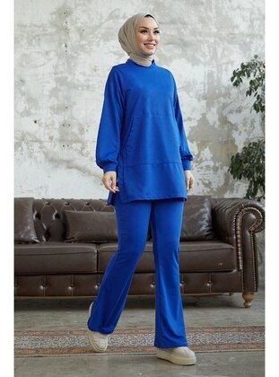 Saxe Blue - Tracksuit Set - InStyle