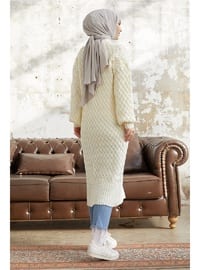 White - Unlined - Knit Cardigan