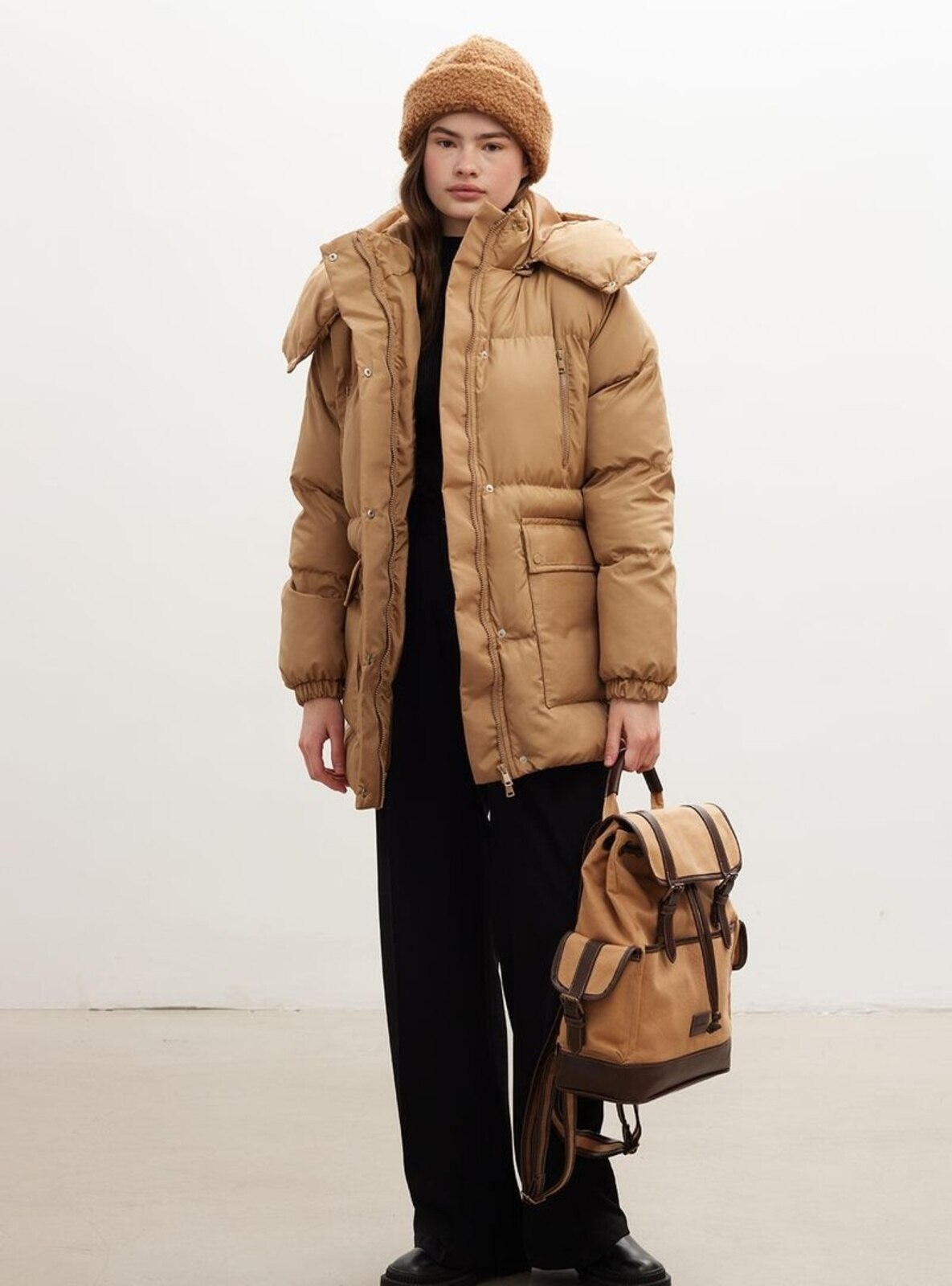 Camel - Puffer Jackets