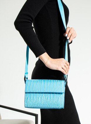 Turquoise - Satchel - Shoulder Bags - Besmoda