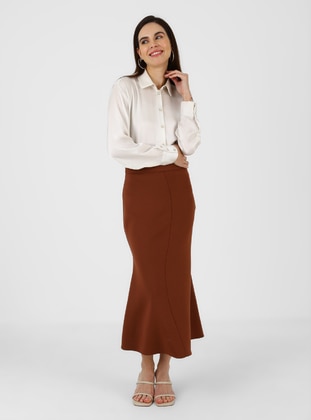 Brown - Skirt - LOREEN
