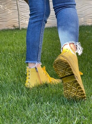 Yellow - Sports Shoes - EarthArt