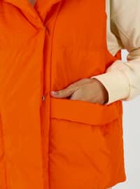 Orange - Unlined - Vest