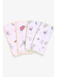 Baby Muslin Wipes Patterned 18 X 30 Cm - Multicolor - s