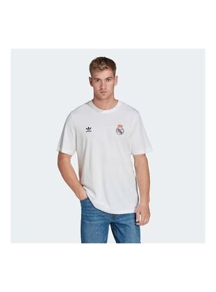 White - Sports T-Shirt - Adidas
