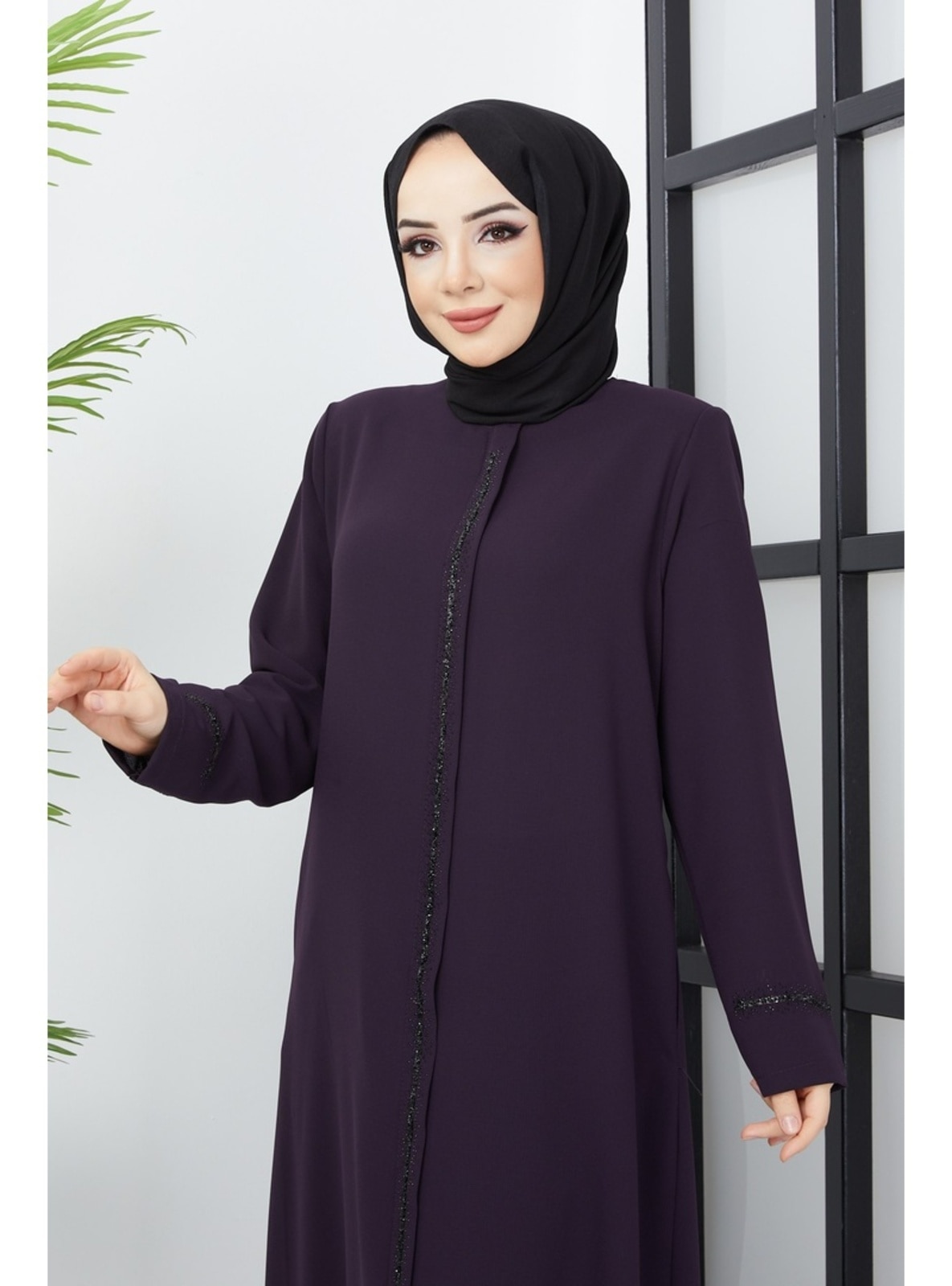 Maroon - Abaya