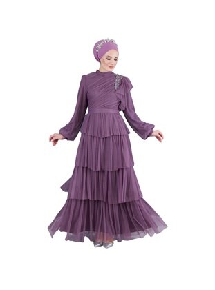 Fully Lined - Modest Evening Dress - Moda Echer