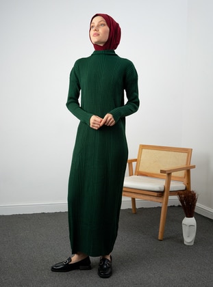 Emerald - Unlined - Modest Dress - Por La Cara