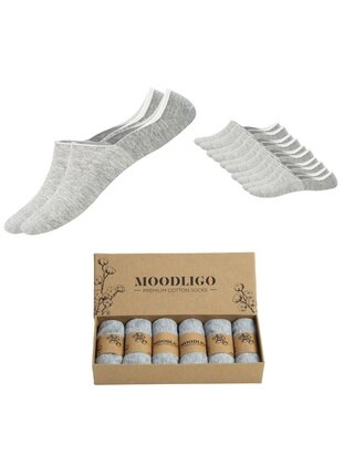 Grey - Socks - Moodligo