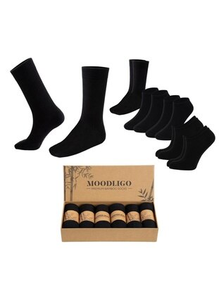 Black - Socks - Moodligo