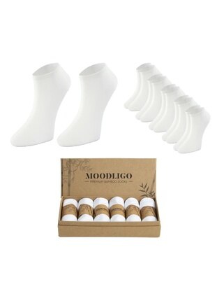 White - Socks - Moodligo