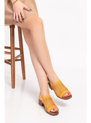 Sandal - Yellow - Sandal - Gondol