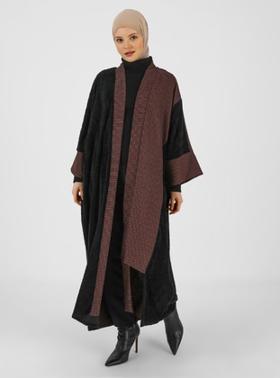 Unlined - Multi - Black - Kimono - Meryem Acar