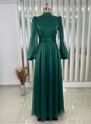 Emerald - Fully Lined - Modest Evening Dress - Rana Zenn