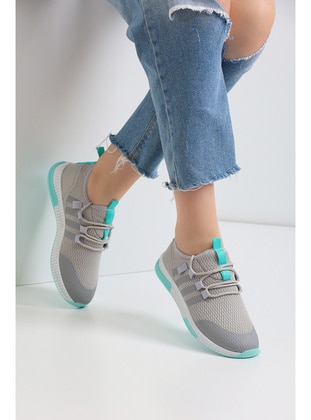 Gray Blue - Sports Shoes - En7