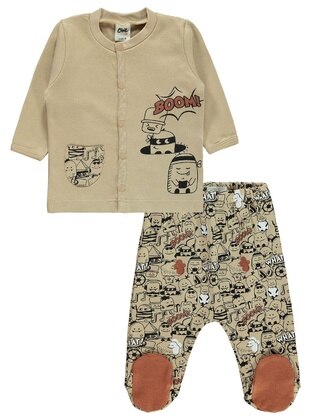 Brown - Baby Pyjamas - Civil