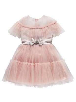 Powder Pink - Girls` Dress - Civil