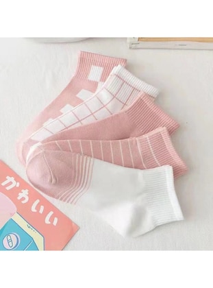 Pink - Socks  - Sockshion