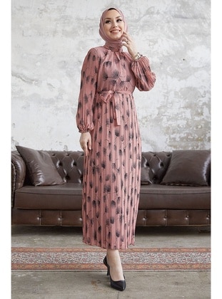 Dusty Rose - Fully Lined - Modest Dress - InStyle