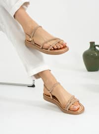 Rose - Sandal - Faux Leather - Sandal