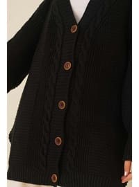 Black - Knit Cardigan