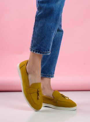 Casual - Mustard - Casual Shoes - Ayakkabı Havuzu