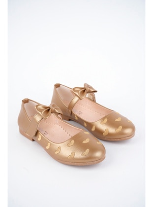 Golden color - Flat Shoes - McDark