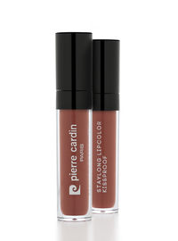 Pierre Cardin Staylong Lipcolor Kissproof Langanhaltender Lipgloss Karamell 5ml Braun