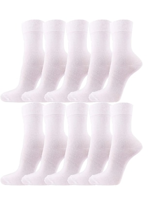 White - Socks  - Sockshion
