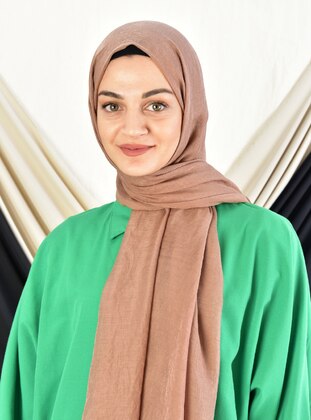 Shop Viscose Jersey Hijab Scarf in Dark Forest Green Color