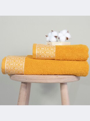 Mustard - Towel - Gold Cotton