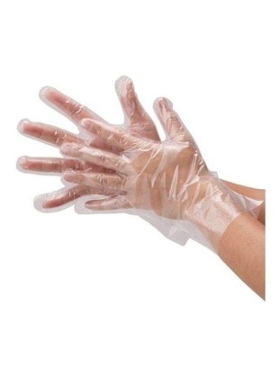 Disposable Transparent Bag Gloves 100 pcs