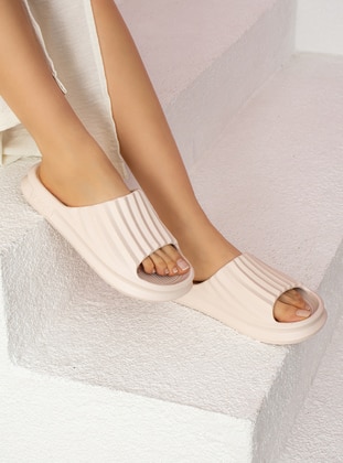 Nut - Sandal - Sandal - Pembe Potin