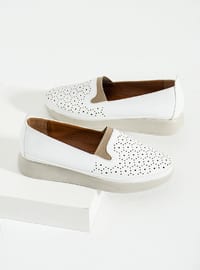 White - Casual - Casual Shoes