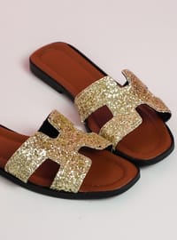 Golden color - Sandal - Slippers