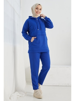 Saxe Blue -  - Tracksuit Set - InStyle