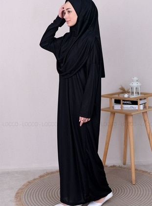 Black - Unlined - Prayer Clothes - Locco Moda