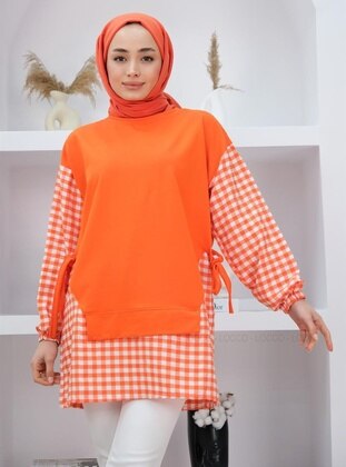 Orange - Tunic - Locco Moda