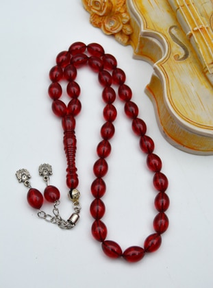 Burgundy - Prayer Beads - Artbutika