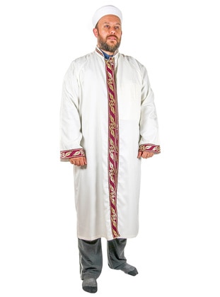 White - Unlined - Prayer Clothes - İhvan