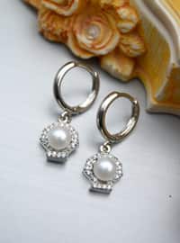 Silver color - Earring